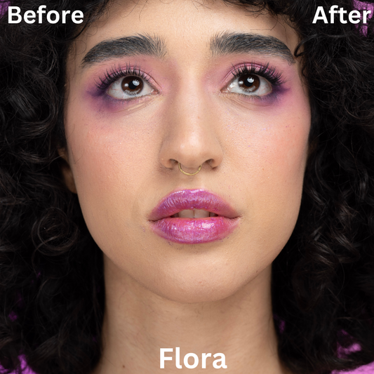 Press-On Lashes - Flora Style