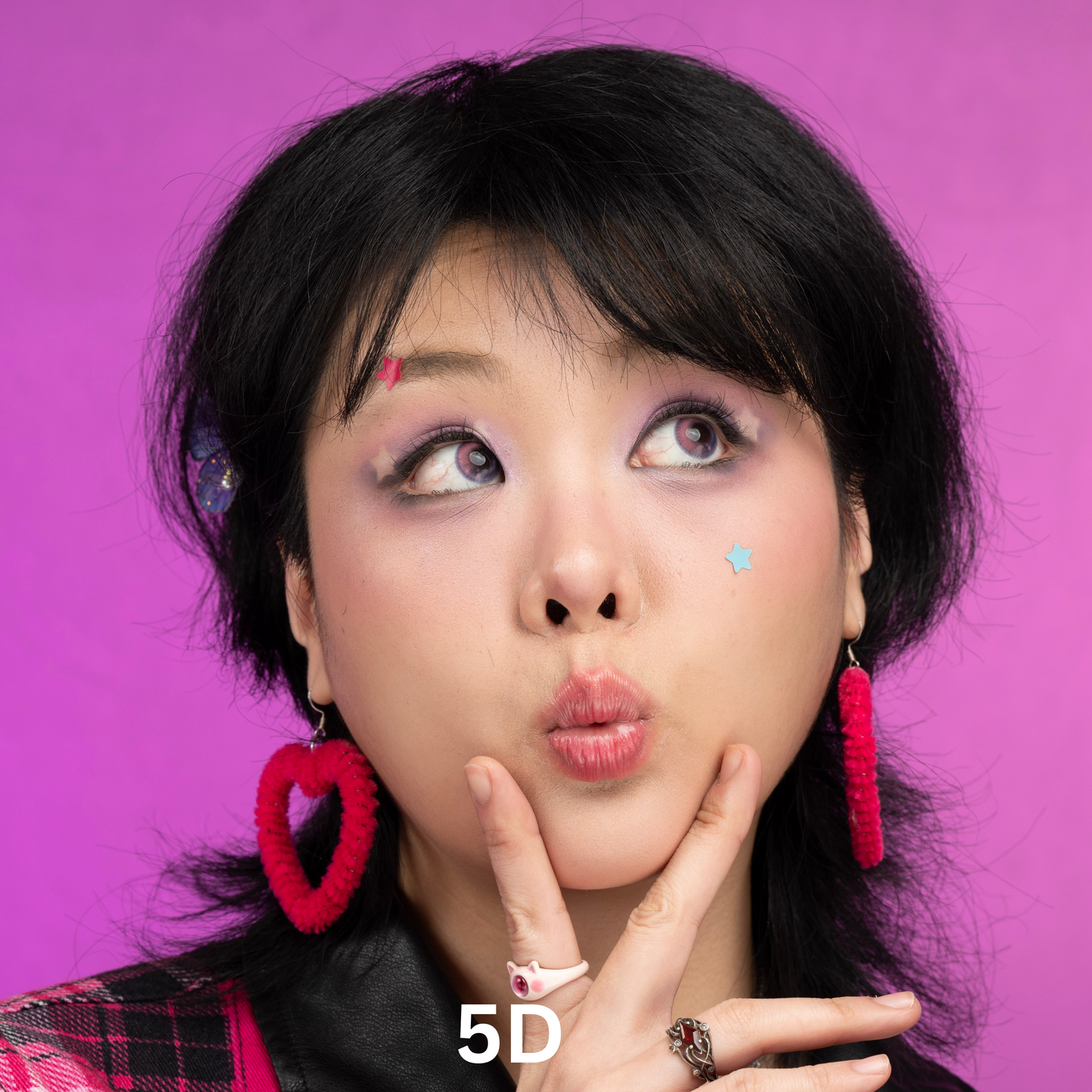 Press-On Lashes -  5D Style