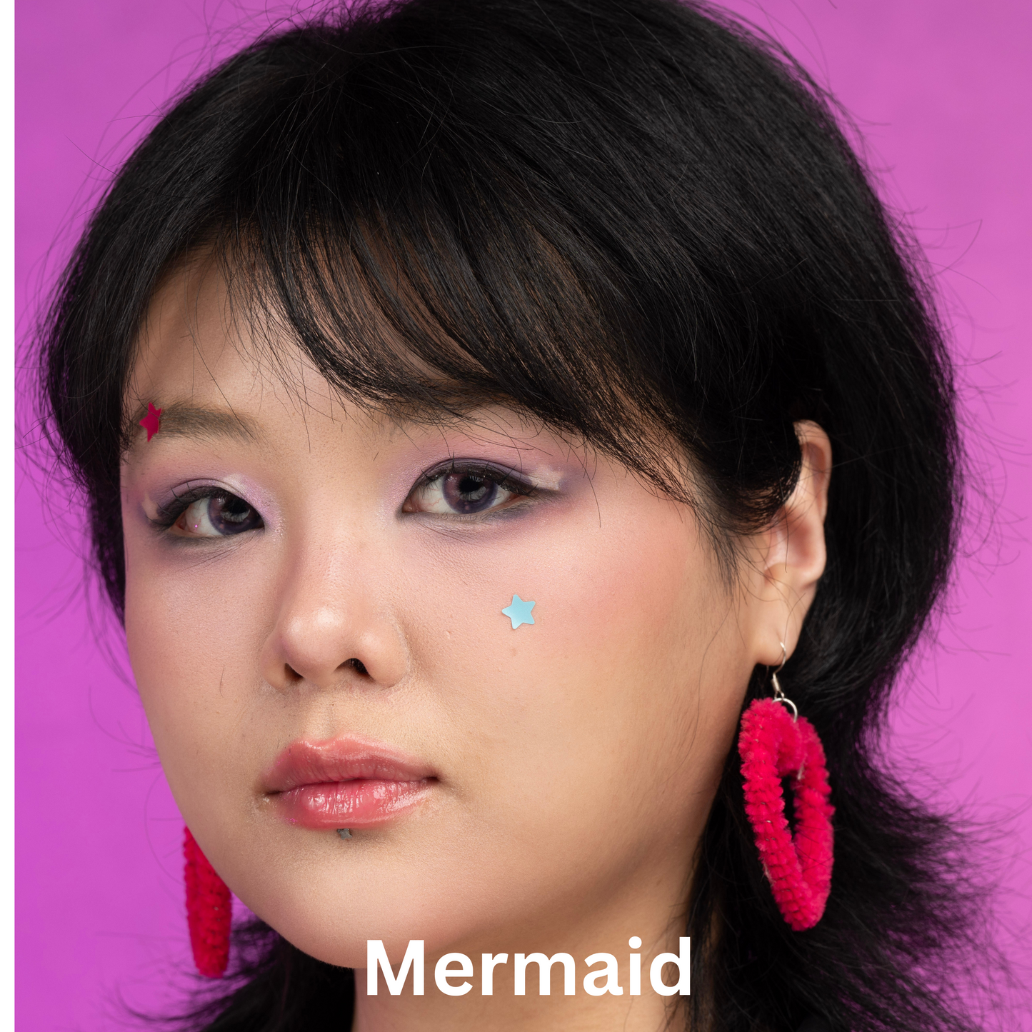 Press-On Lashes - Mermaid Style