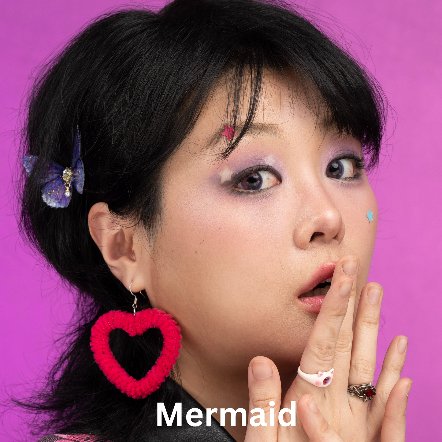 Press-On Lashes - Mermaid Style